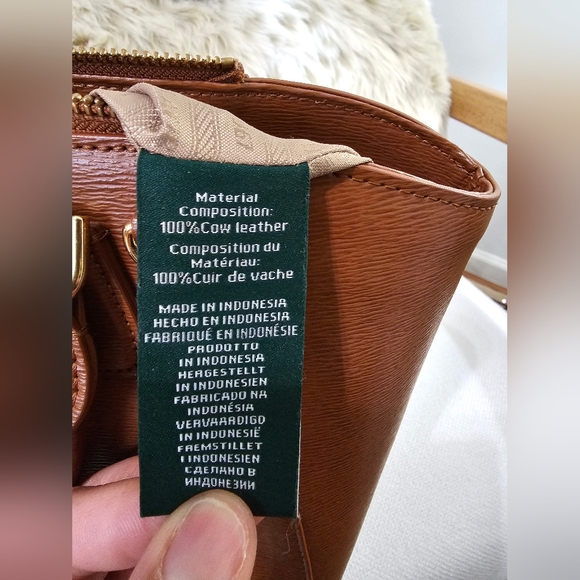 Ralph LAUREN Leather Satchel - Picture 13 of 17